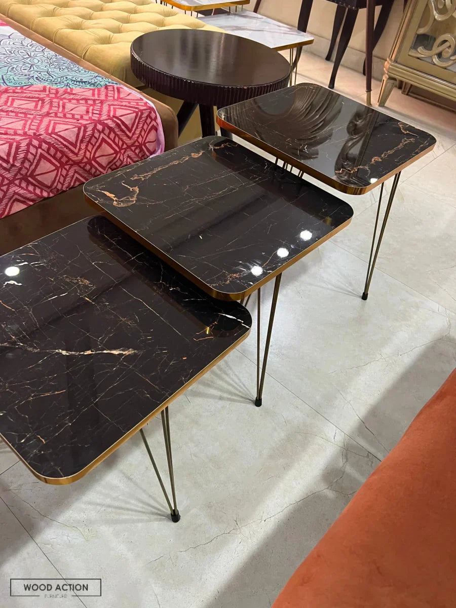 Square Black table