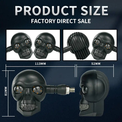 Skull Turn Signals 2pecs..1499.4pecs...2499.
