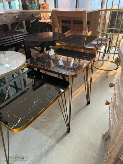 Square Black  table