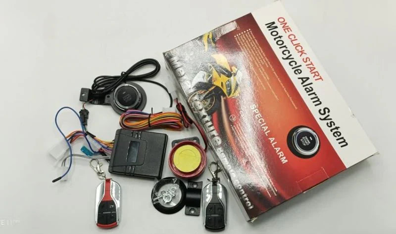 Motorcycle Remote Security Lock Anti Theft Alarm System