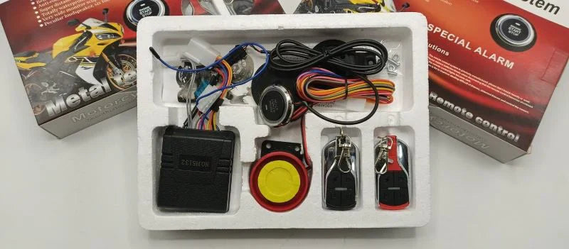 Motorcycle Remote Security Lock Anti Theft Alarm System